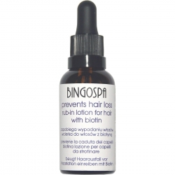 BINGOSPA wcierka do włosów z biotyną, zapobiega wypadaniu włosów, 30 ml